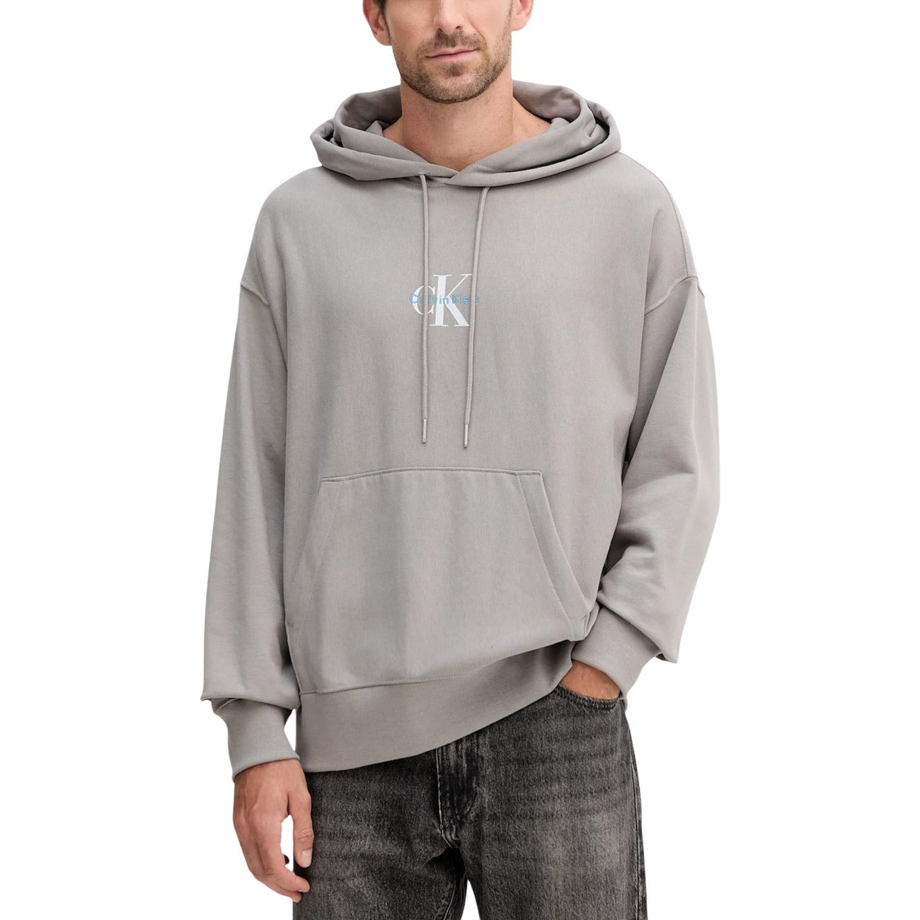 Calvin Klein Jeans Sweatshirt Herren Grau #2446348