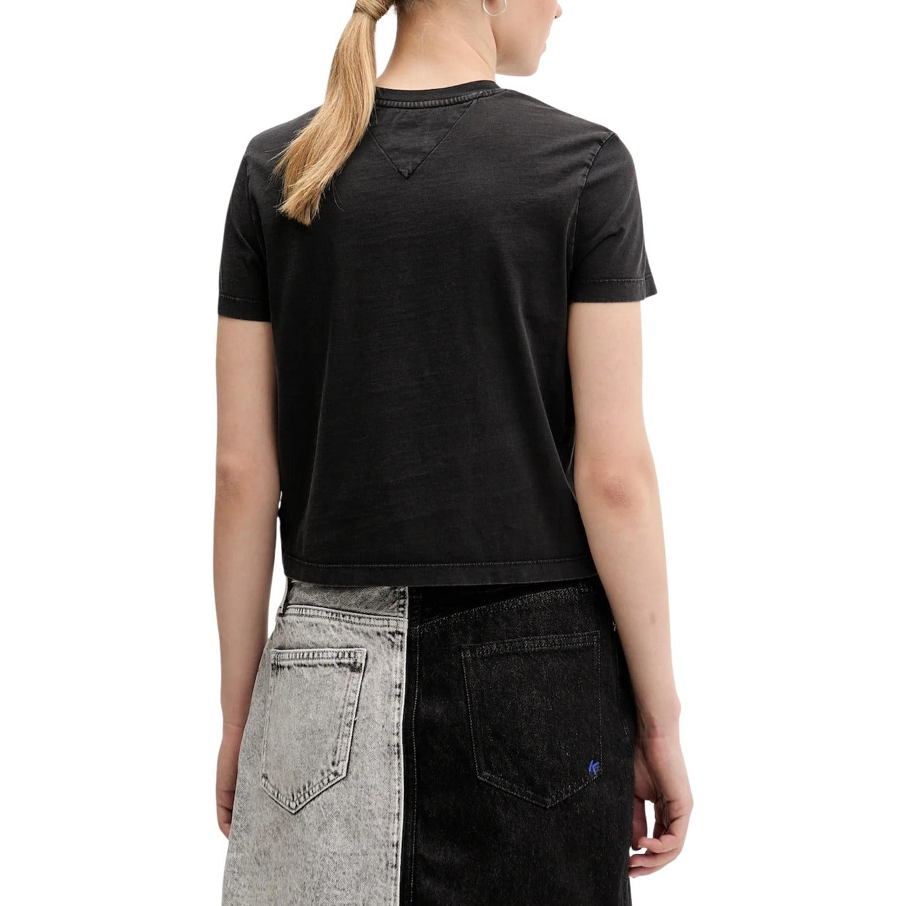 Tommy Hilfiger Jeans T-Shirt Damen Schwarz #2450309