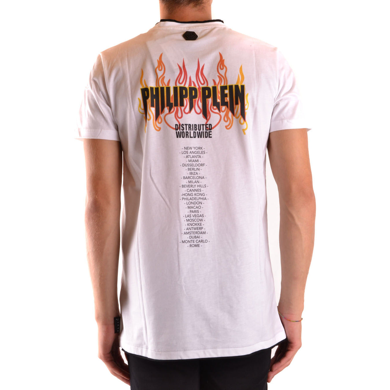 Philipp Plein T-shirt Heren Wit #2430758