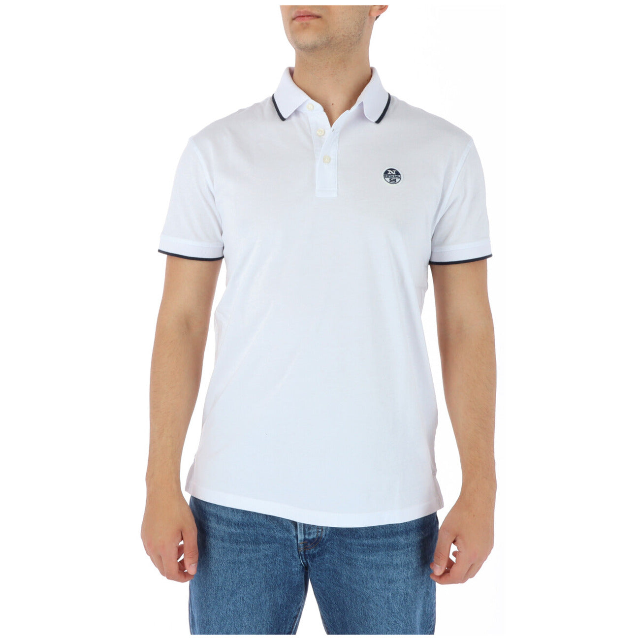 North Sails Polo Top Heren Blauw #432212