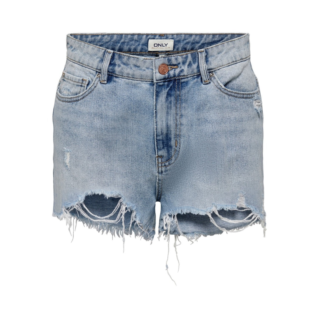Only Shorts Dames Blauw #357712