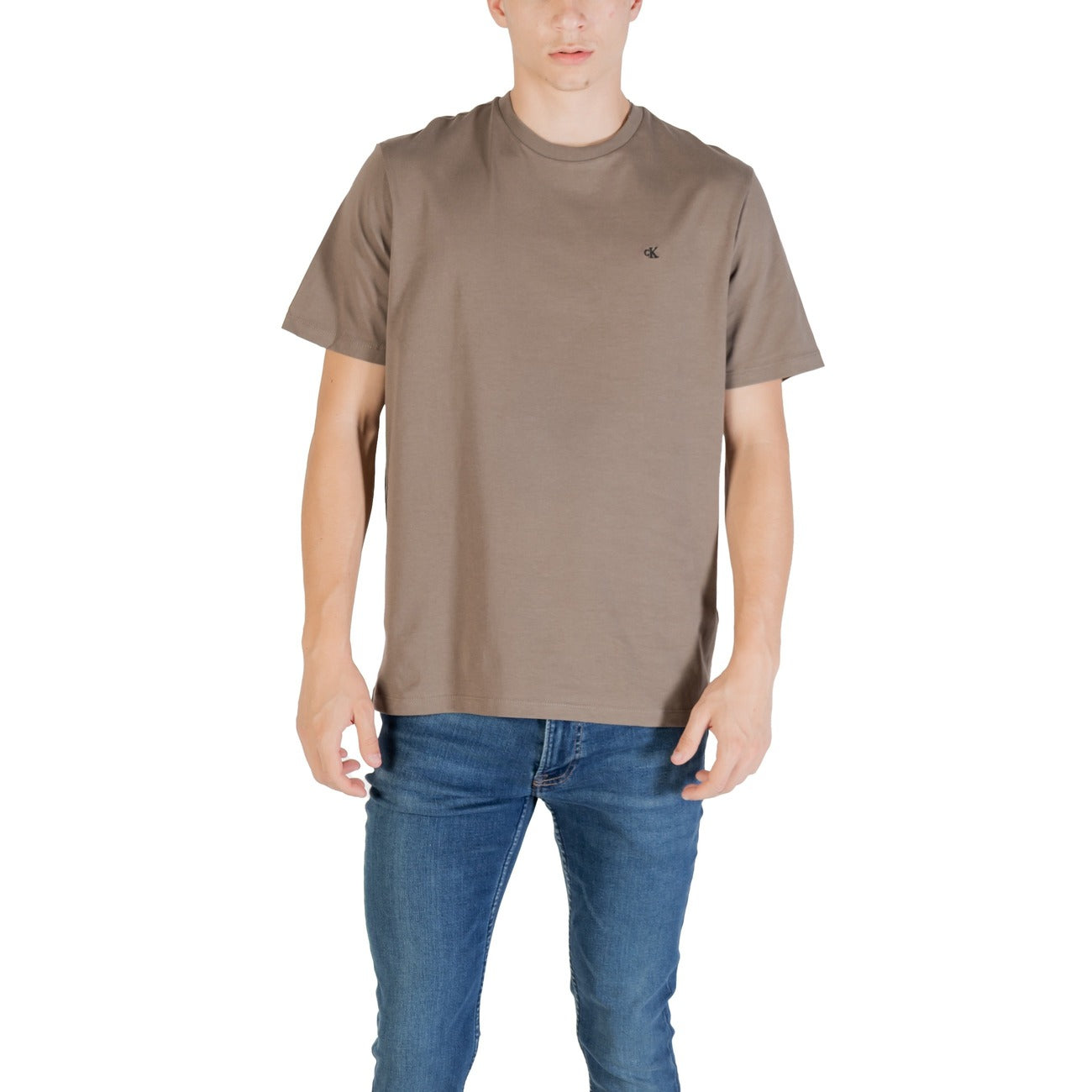 Calvin Klein Jeans T-Shirt Herren Bordeaux