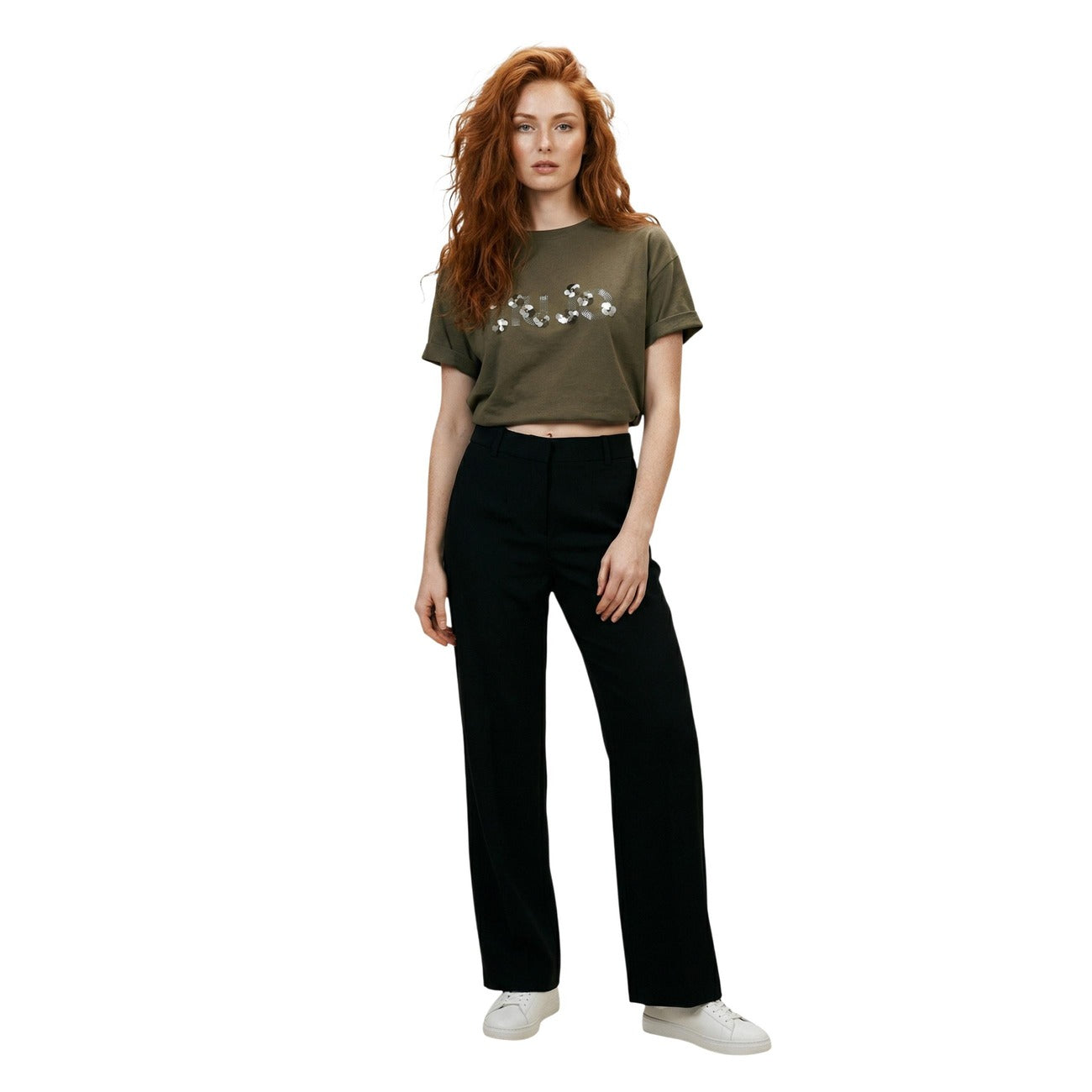 Liu Jo T-shirt Dames Groen #2456460
