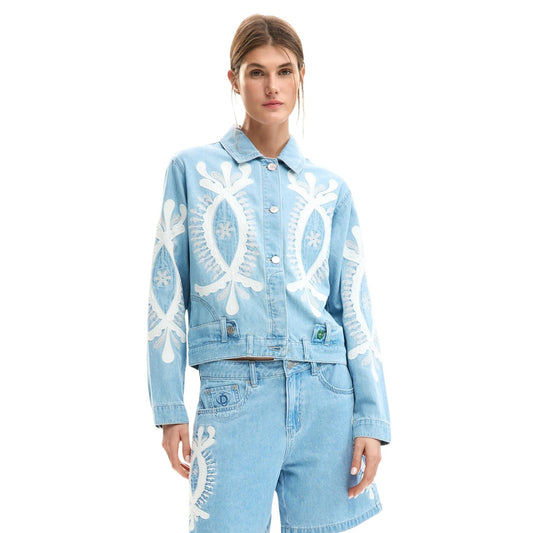 Desigual Jack Damen Hellblau