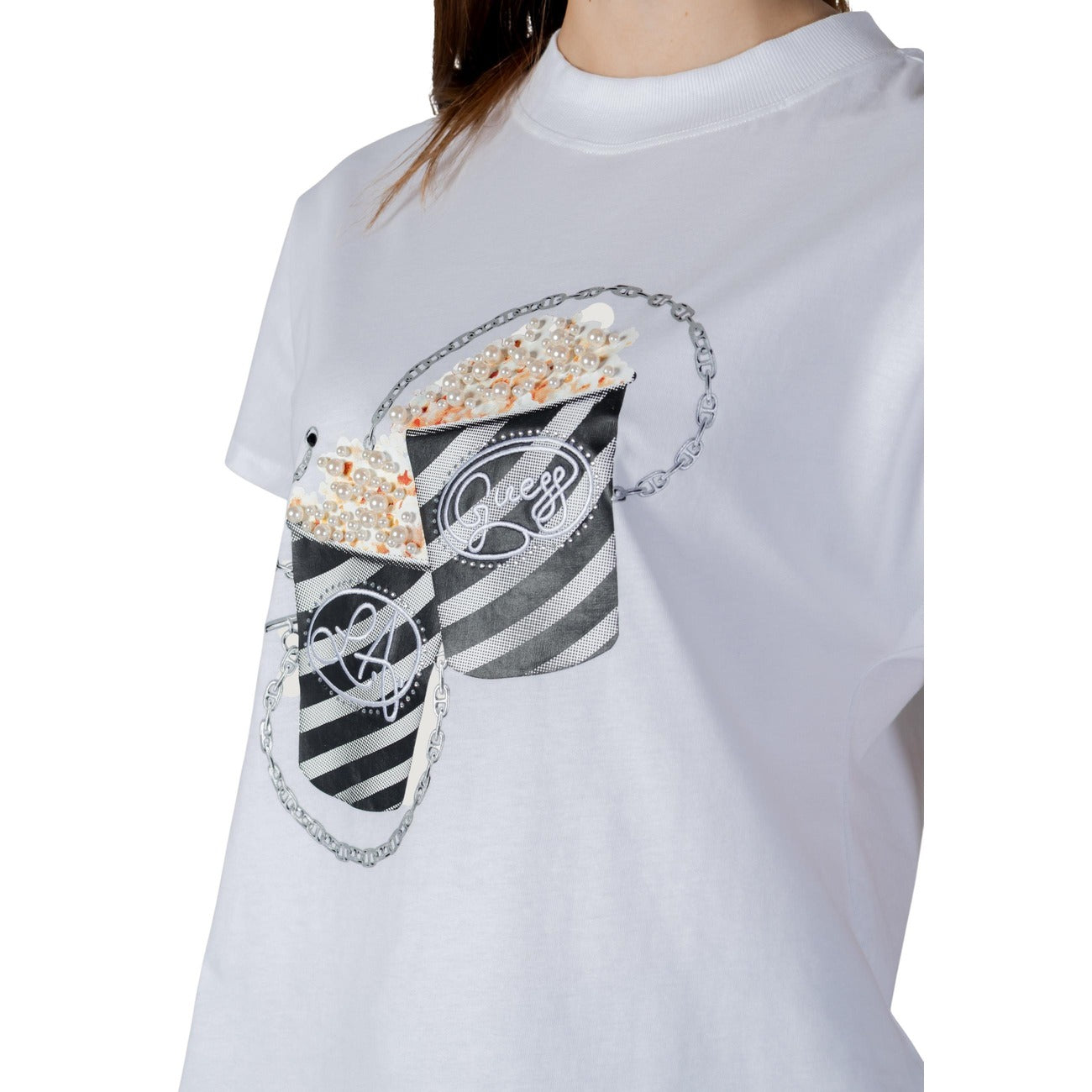 Guess T-shirt Women White White