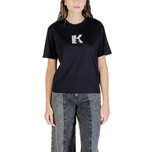 Karl Lagerfeld Jeans T-Shirt Damen Schwarz #2427872