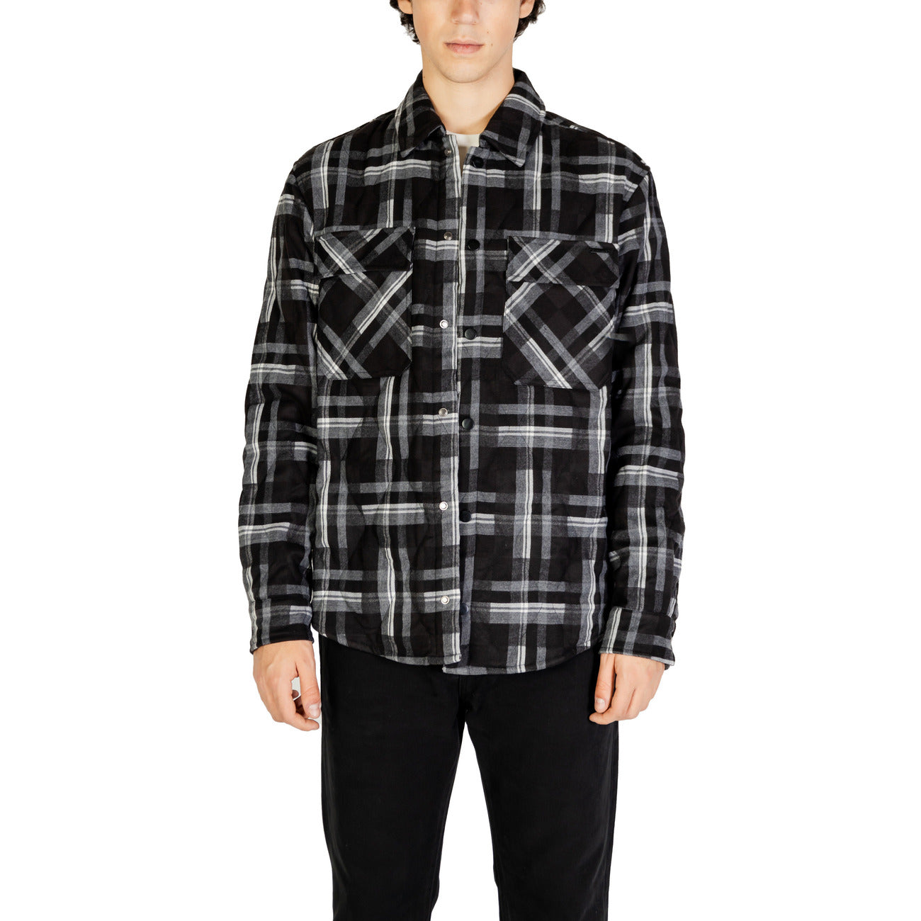 Gianni Lupo Shirt Heren Zwart #2350243