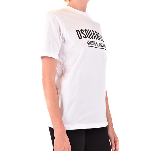 Dsquared2 T-shirt Dames Wit