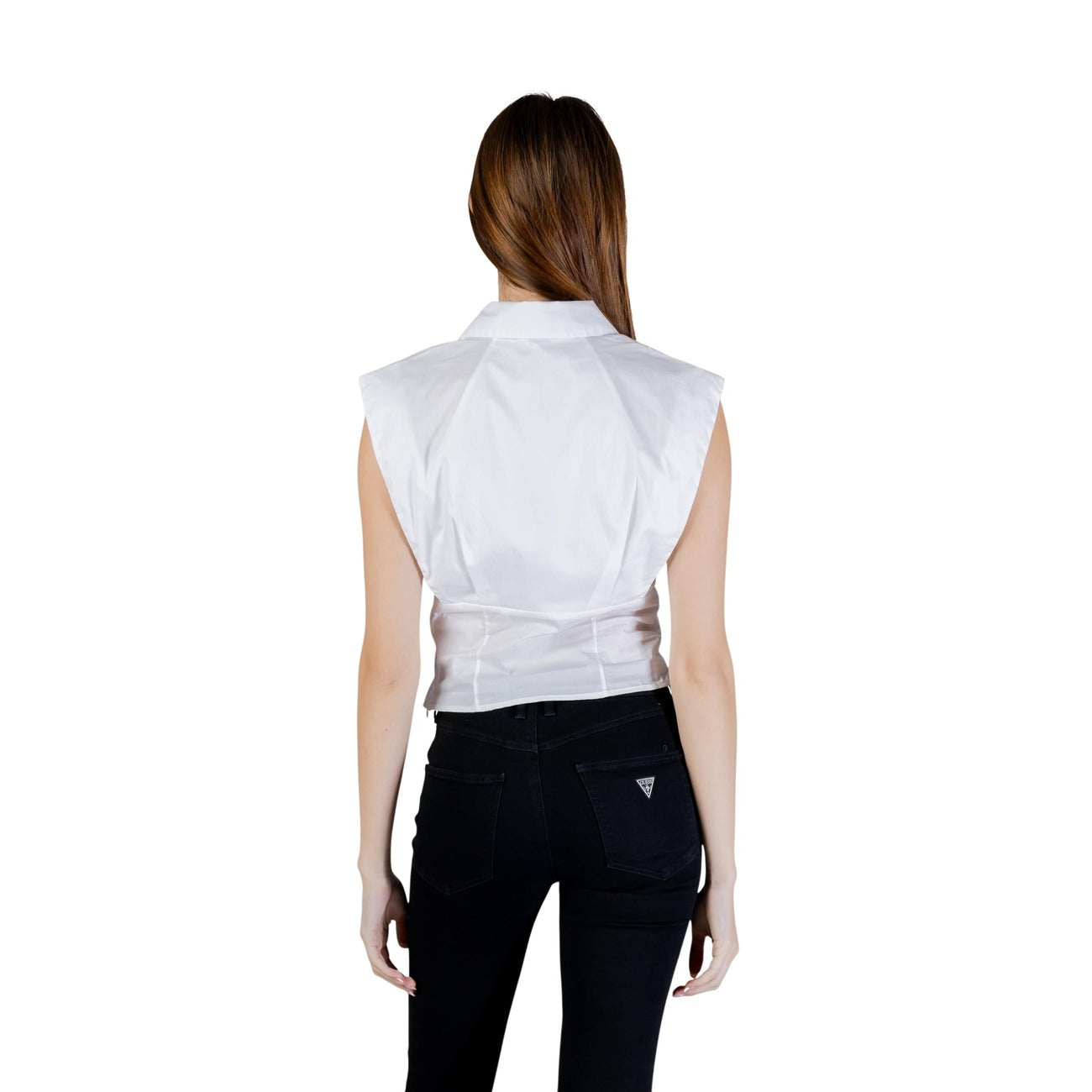 Guess Bluse Damen Weiß