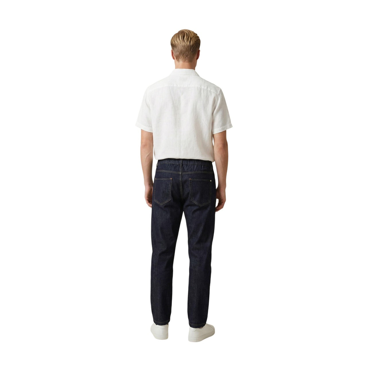 Gianni Lupo Hose Herren Blau Blau