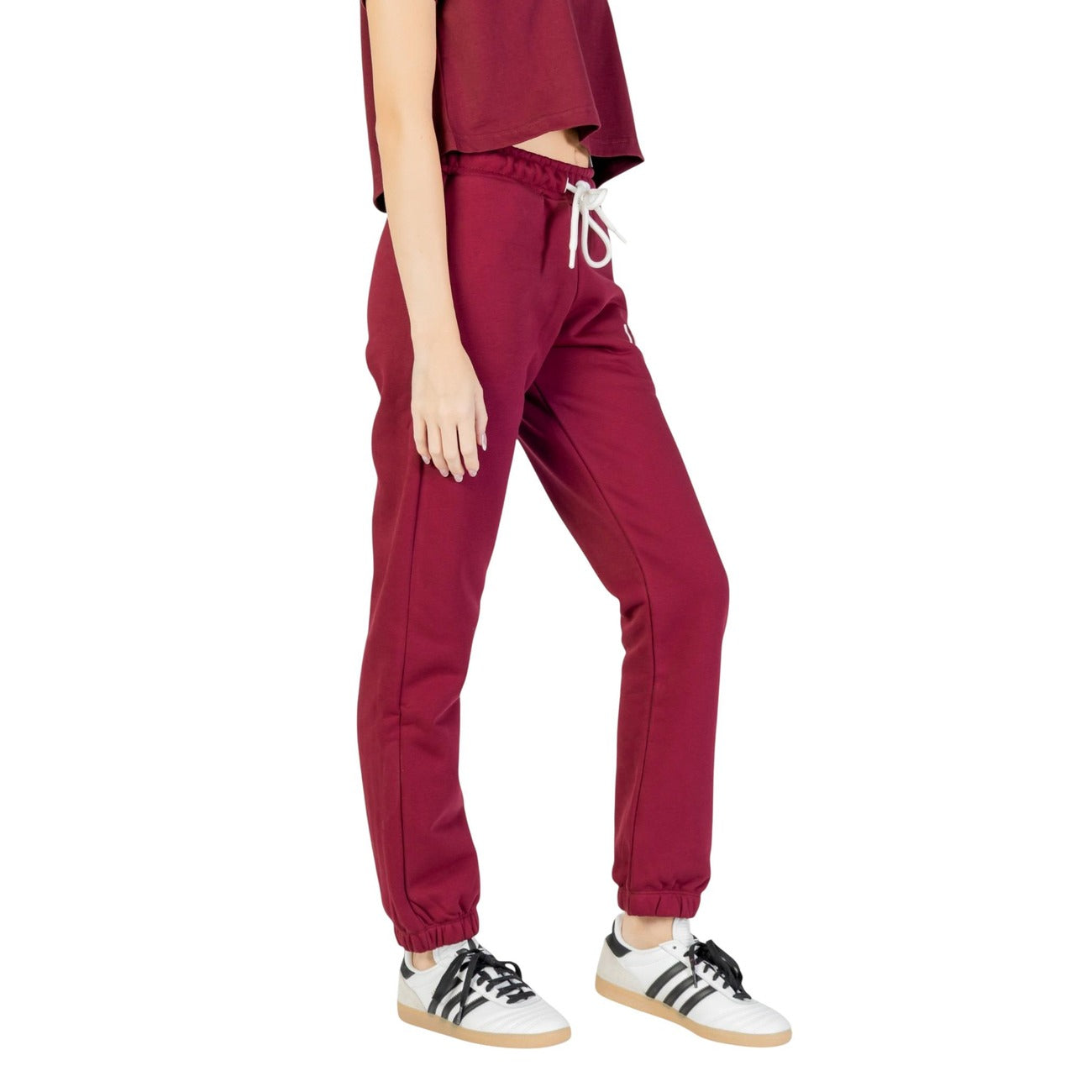 Icon Trousers Women Burgundy