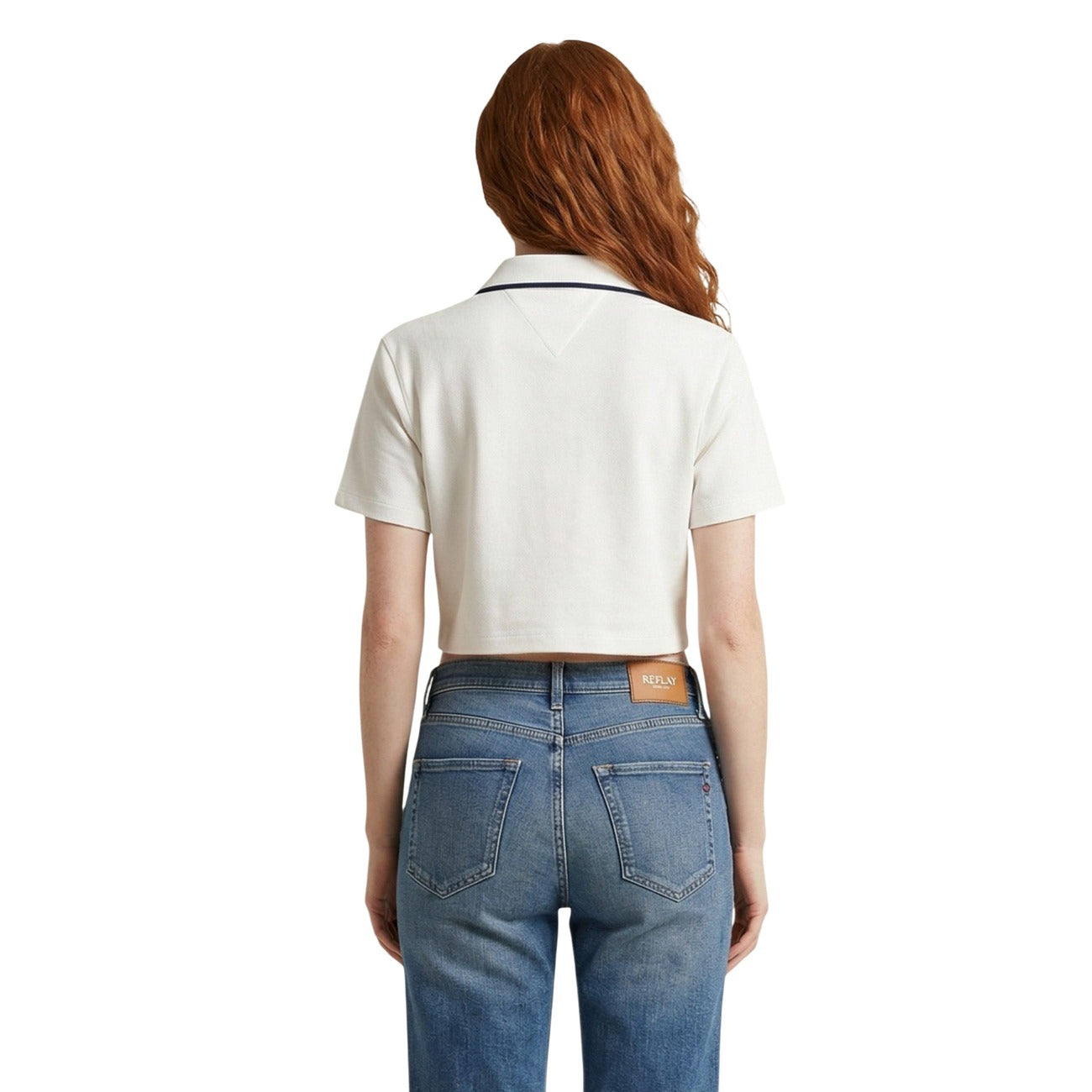 Tommy Hilfiger Jeans Top Dames Wit