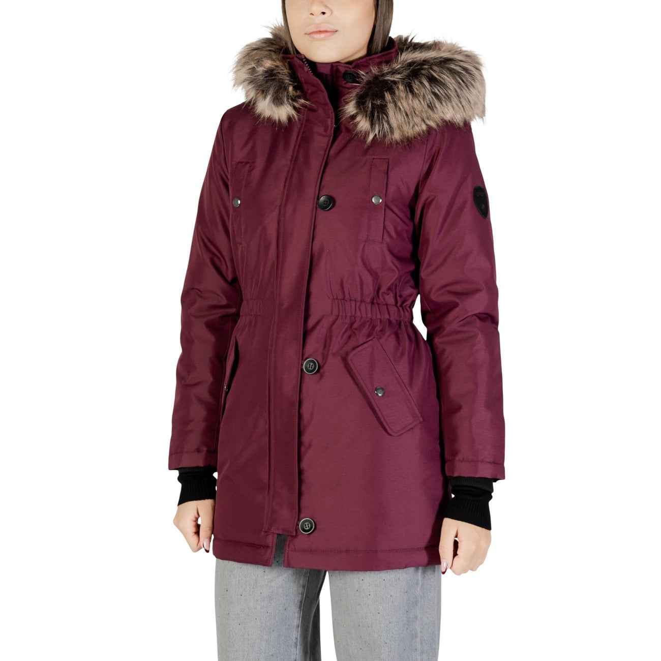 Only Windjack Damen Bordeaux