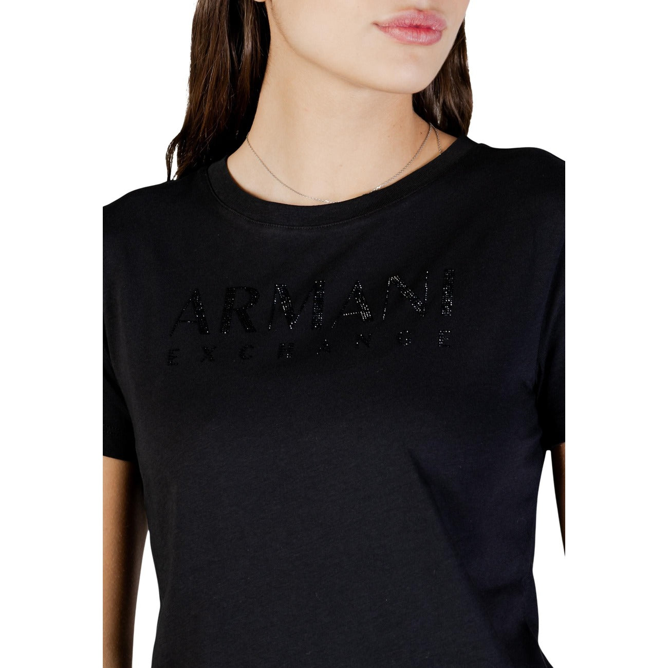 Armani Exchange T-Shirt Damen Schwarz #2450724