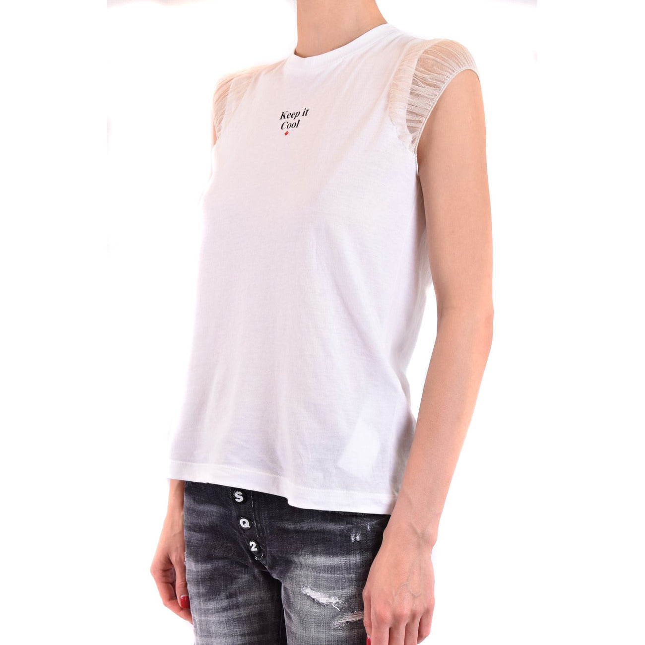 Dsquared2 Vest Dames Wit