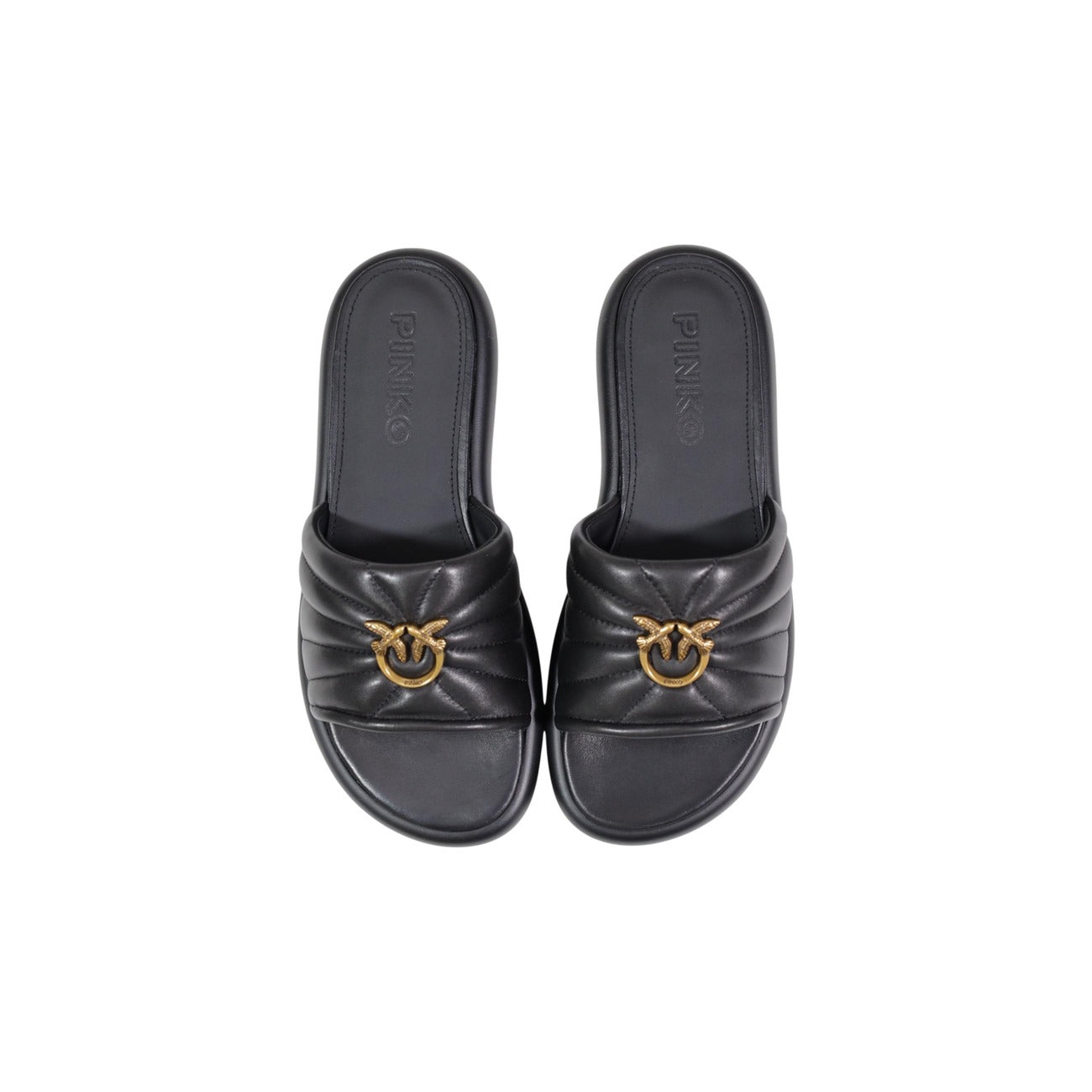 Pinko Women Slippers Schwarz