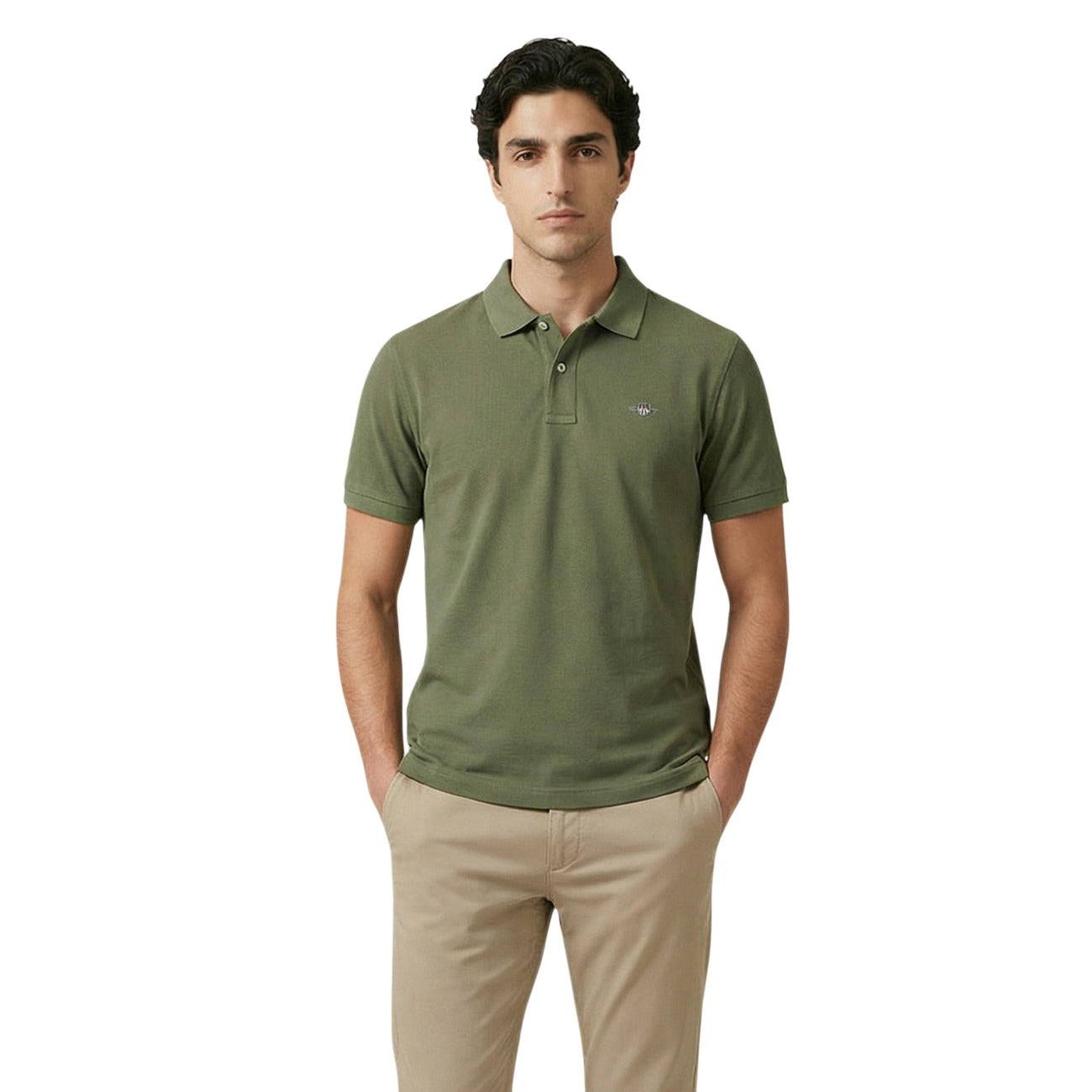 Gant Polo Top Men Red