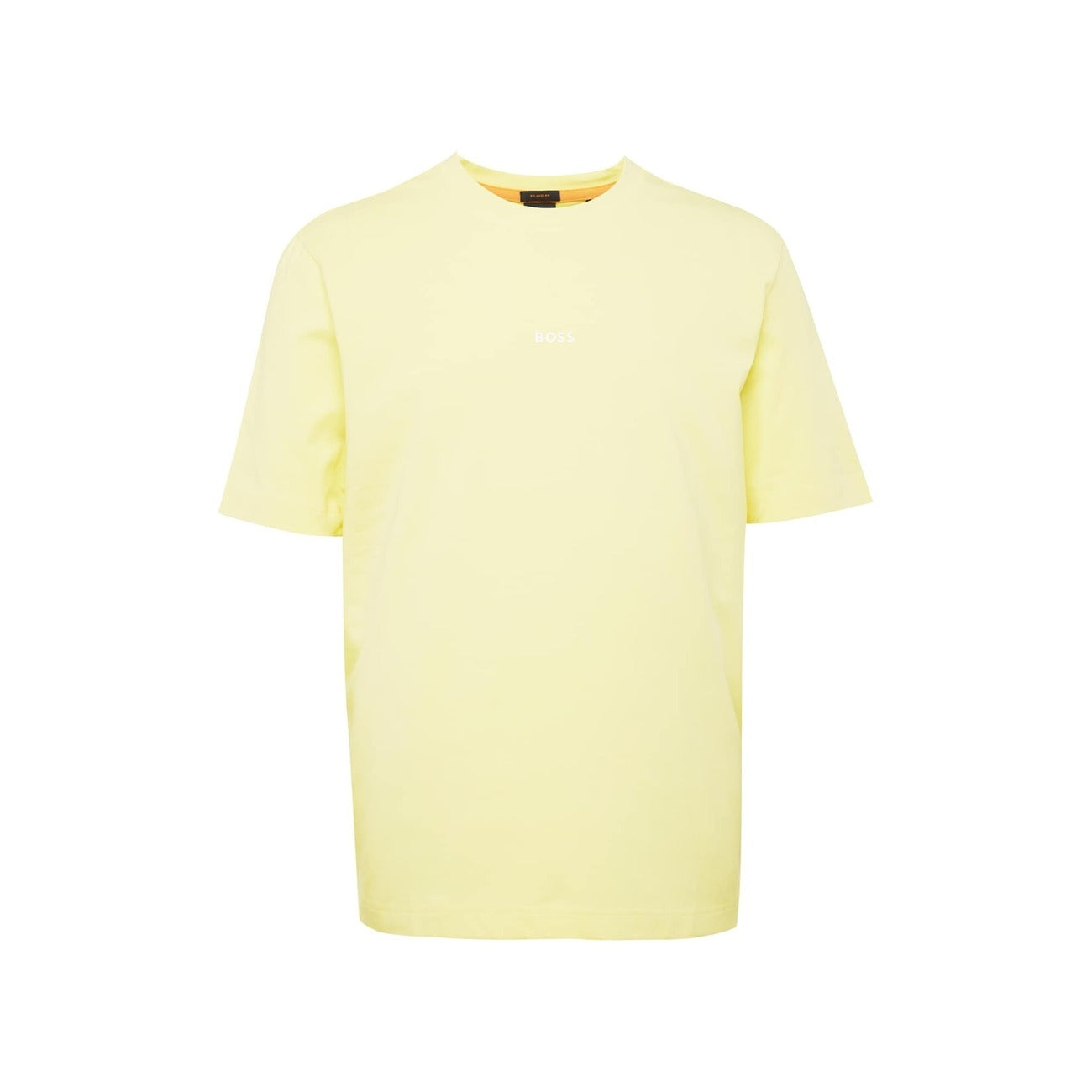 Boss T-shirt Heren Geel