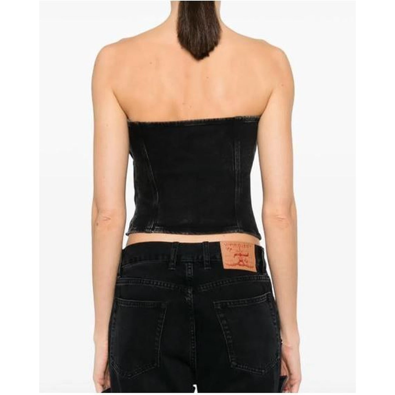 Diesel Top Dames Grijs