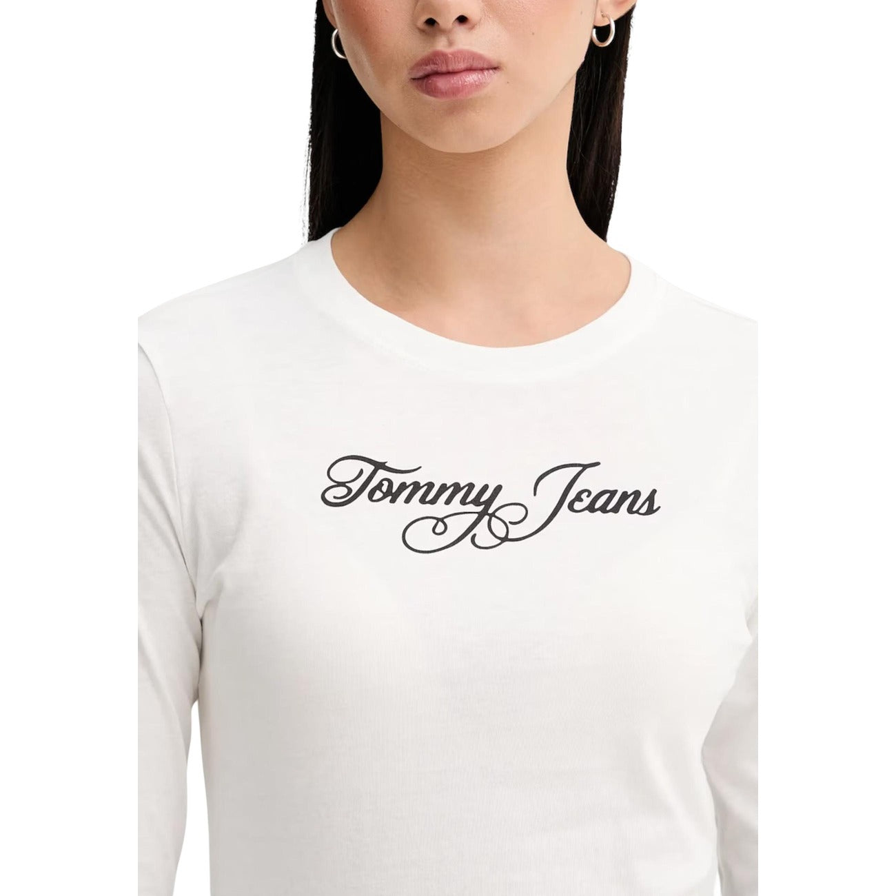 Tommy Hilfiger Jeans T-Shirt Damen Weiß #2447677