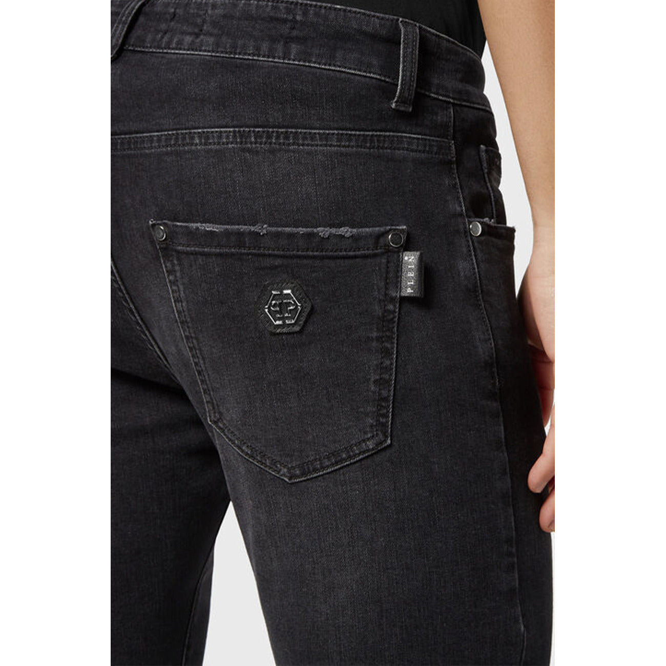Philipp Plein Jeans Dames Zwart