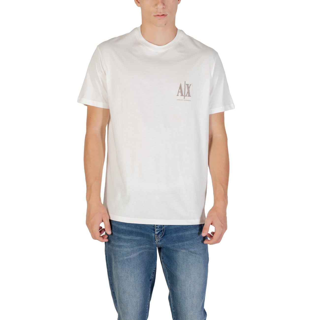 Armani Exchange T-Shirt Herren Braun