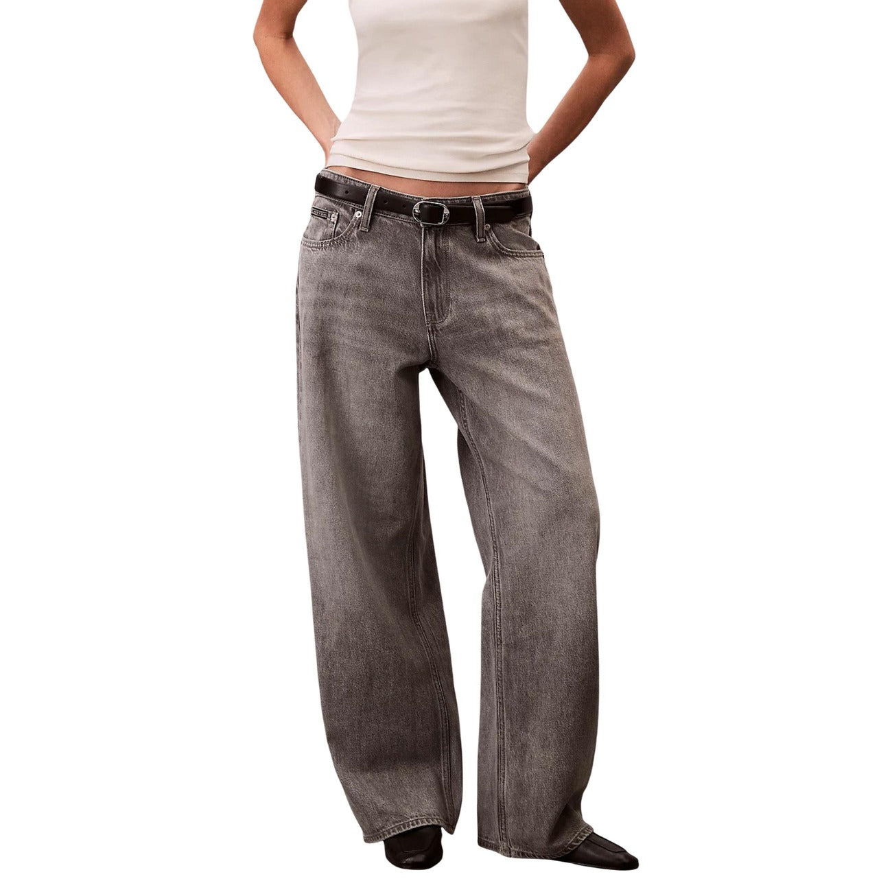 Calvin Klein Jeans Jeans Damen Grau