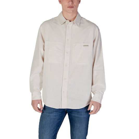 Calvin Klein Jeans Shirt Heren Beige #2409953