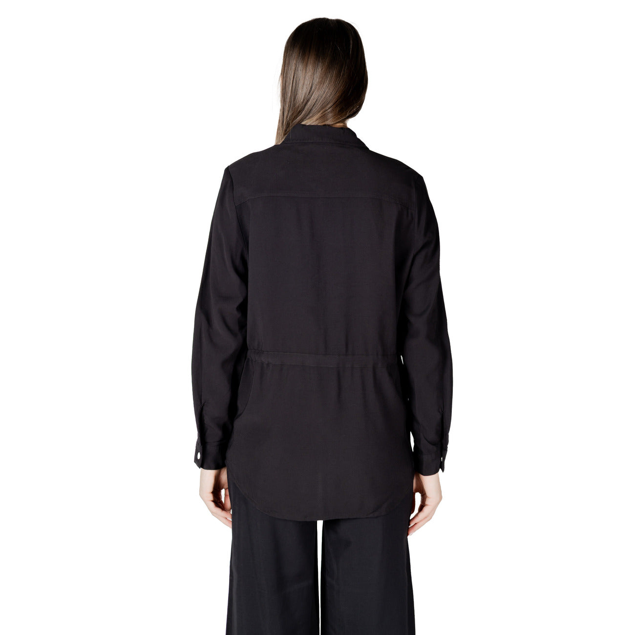 Only Shirt Dames Zwart #2418313