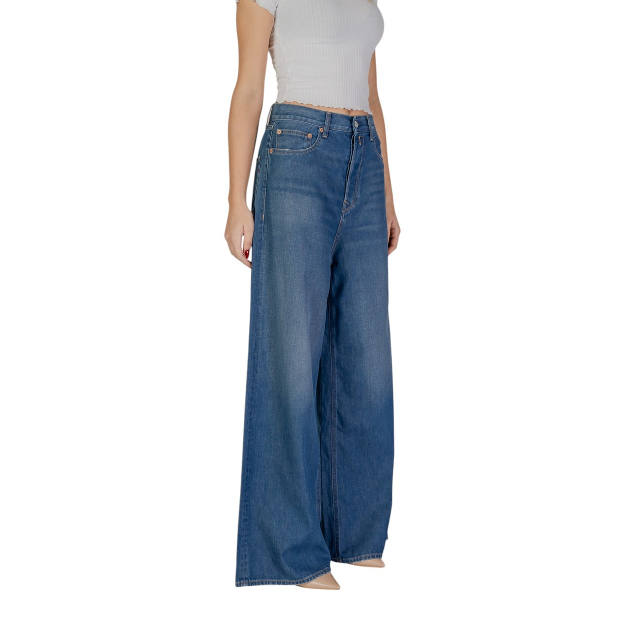 Replay Jeans Dames Blauw #2382849