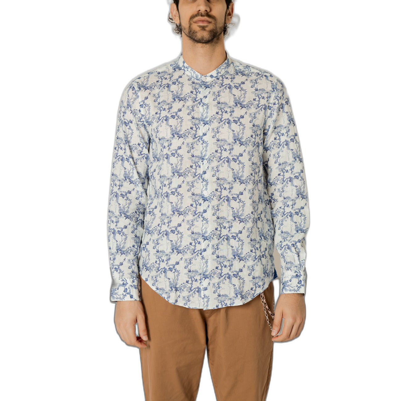 Gianni Lupo Shirt Heren Blauw #2215446