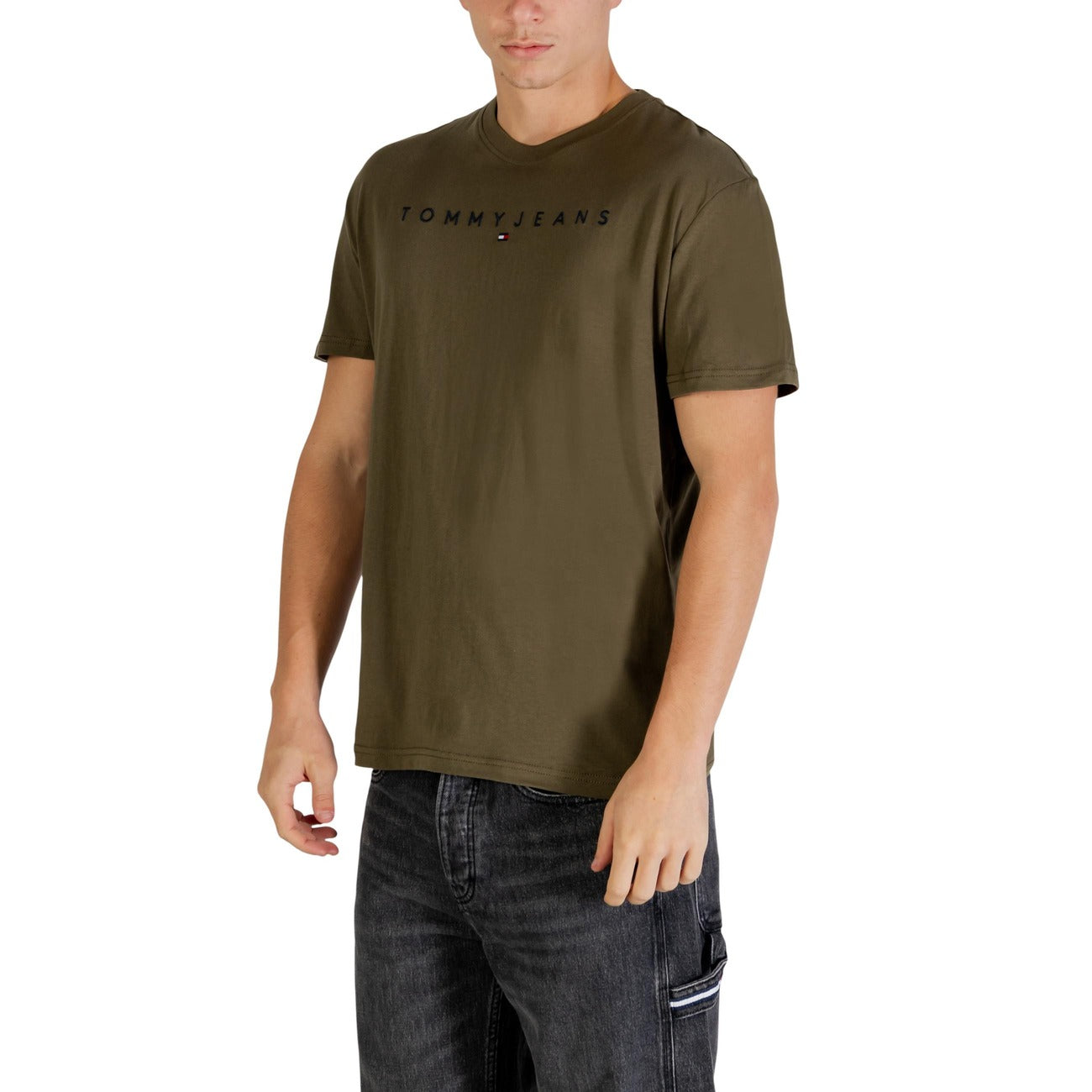 Tommy Hilfiger Jeans T-Shirt Herren Grün #2447264