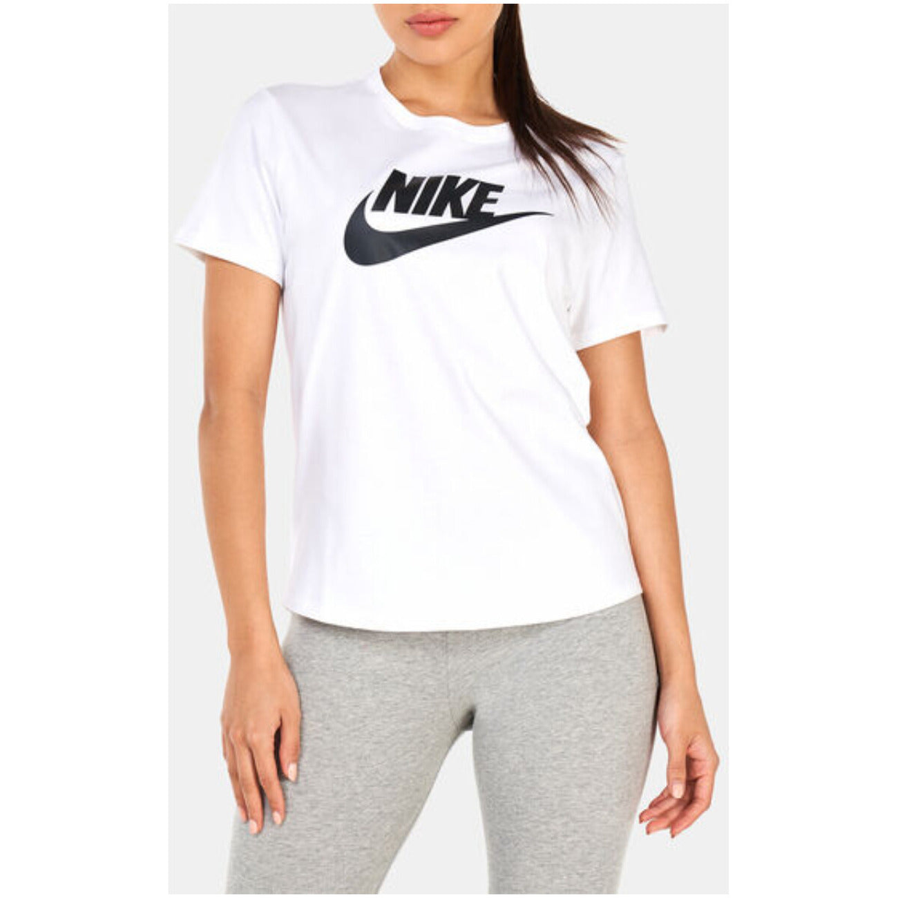Nike T-shirt Dames Zwart