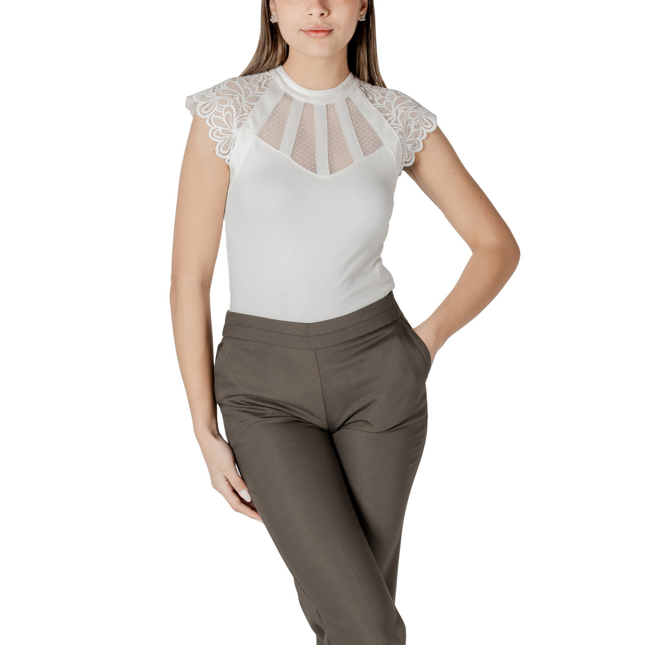 Morgan De Toi Bloes Dames Wit #2415703