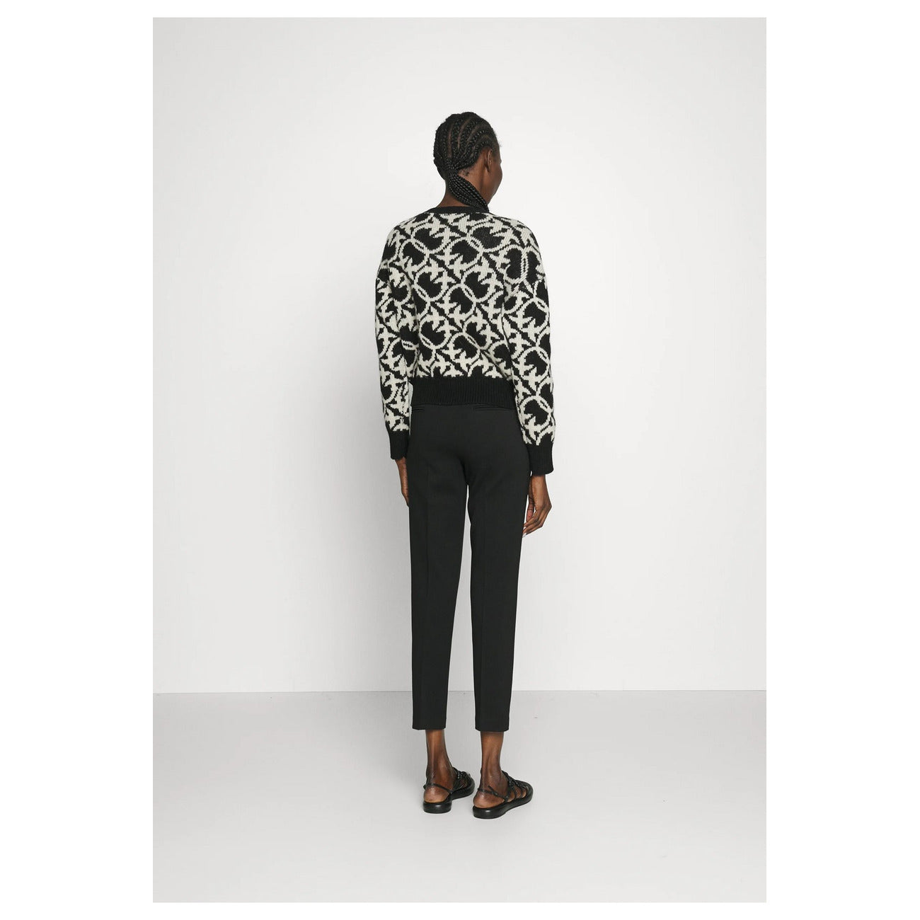 Pinko Broek Dames Zwart #2425129