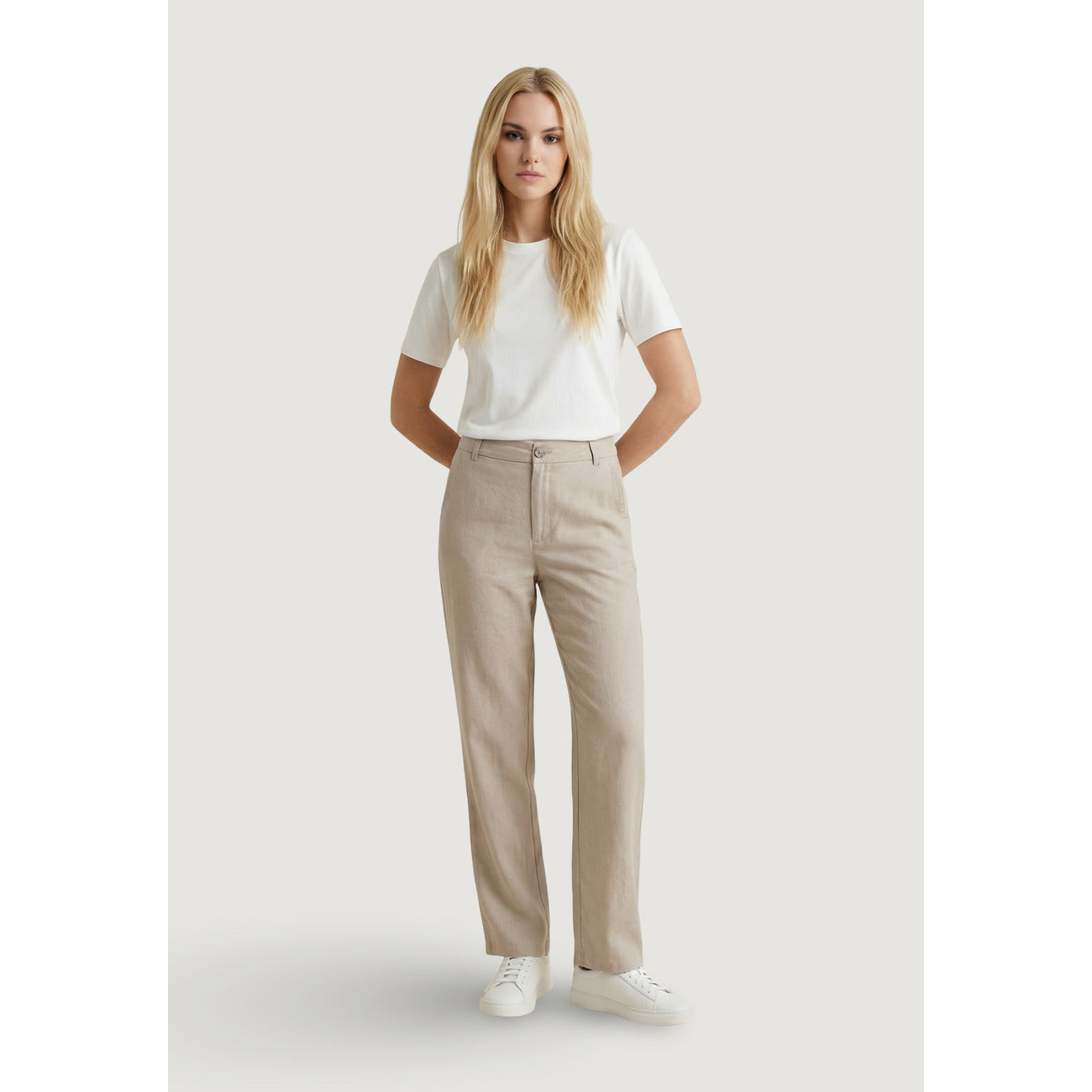 Only Hose Damen Beige #2467292