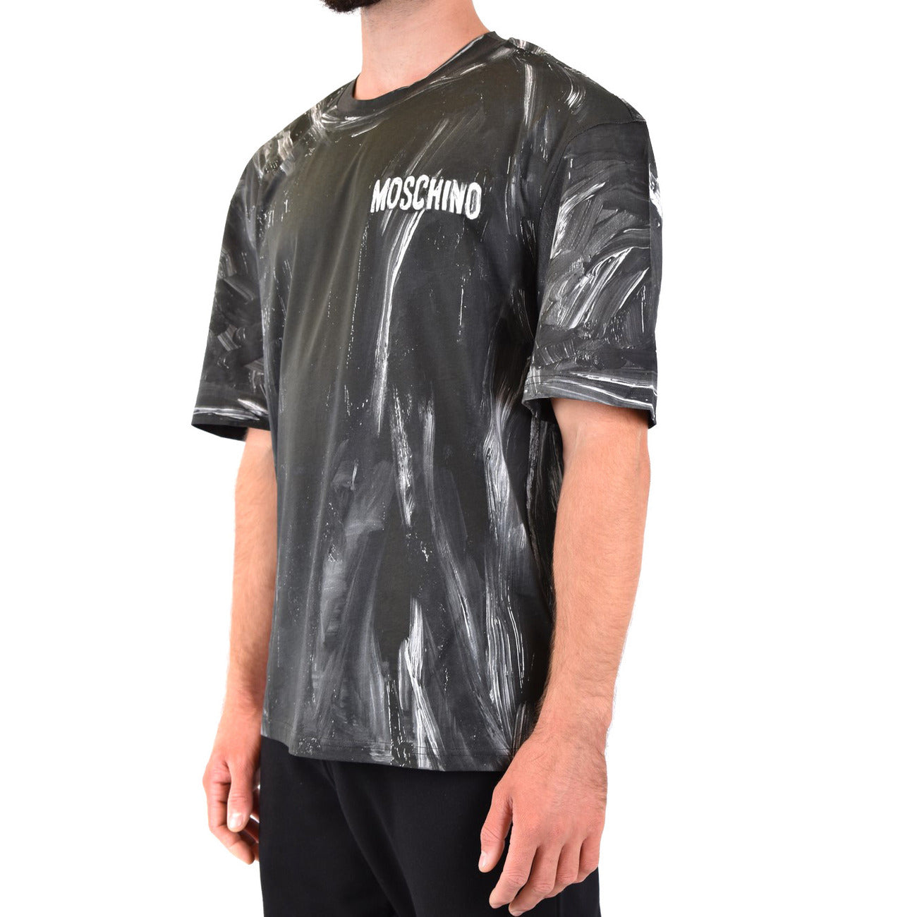 Moschino T-shirt Heren Zwart