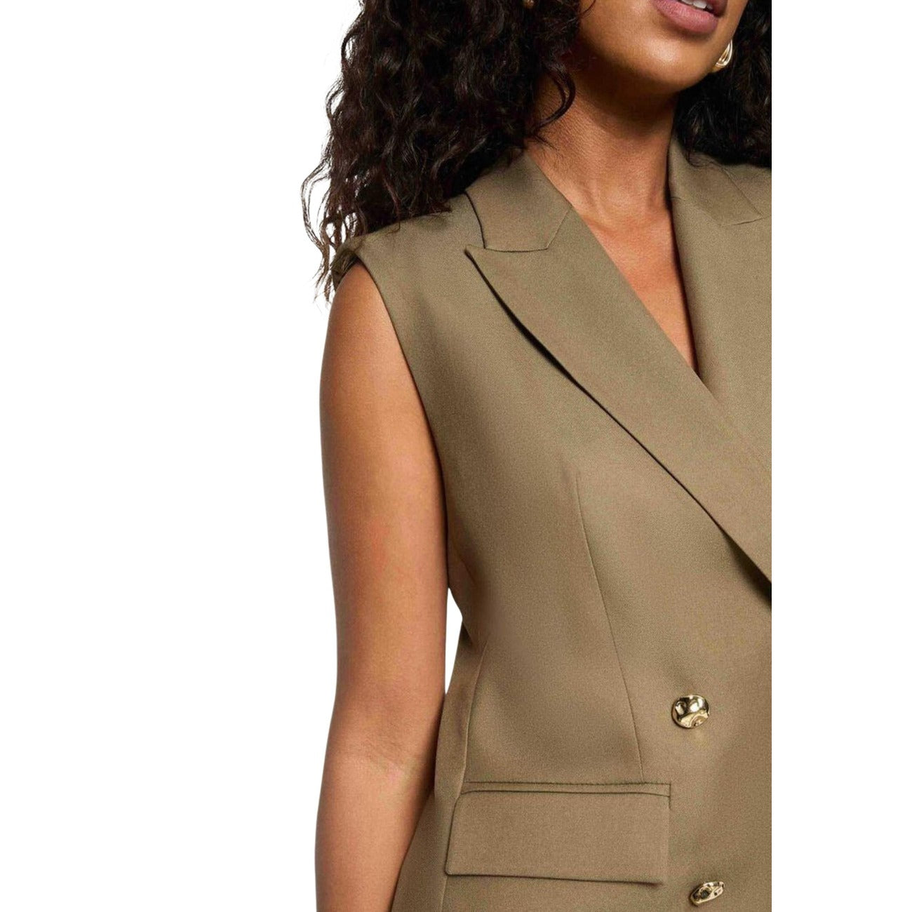 Morgan De Toi Gilet Dames Groen Groen