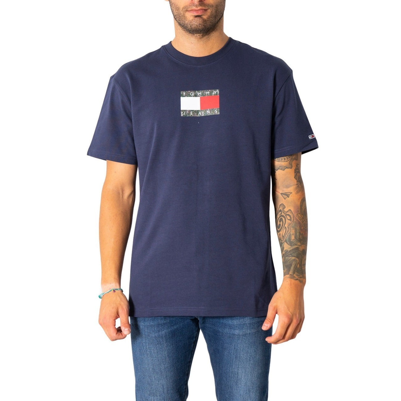 Tommy Hilfiger Jeans T-Shirt Herren Blau #308255