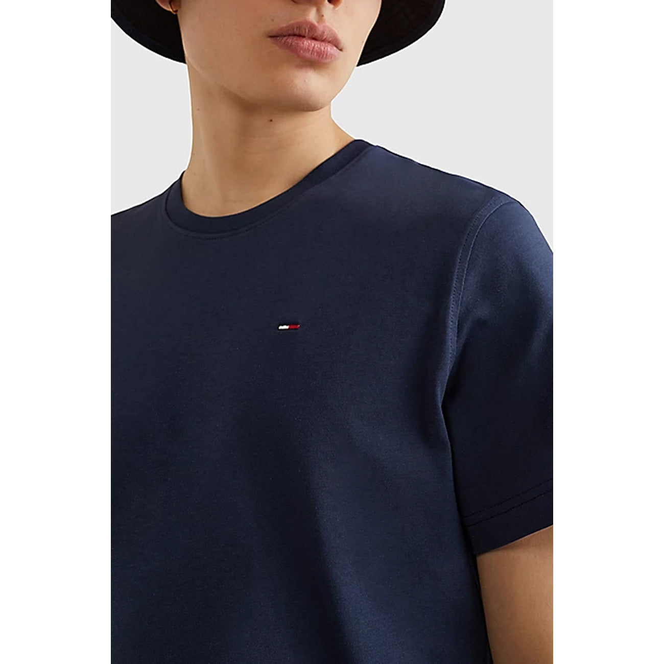 Tommy Hilfiger Jeans T-shirt Heren Blauw #2412040