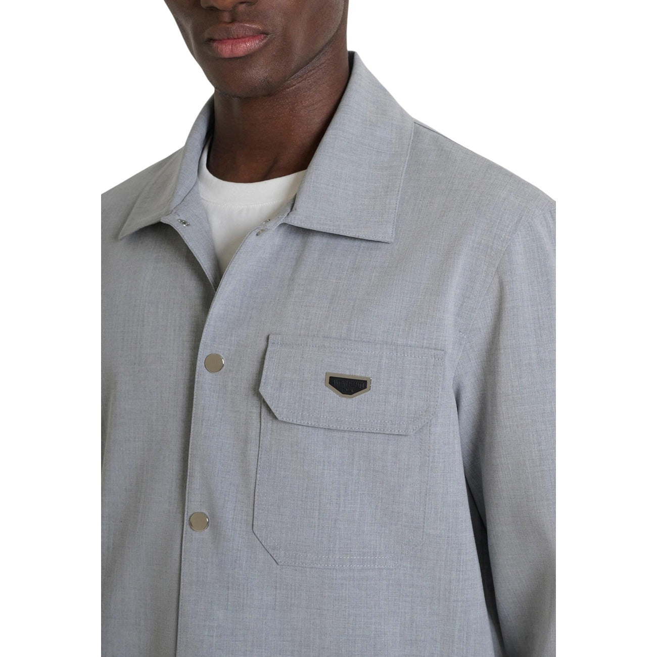 Antony Morato Shirt Herren Grau Grau