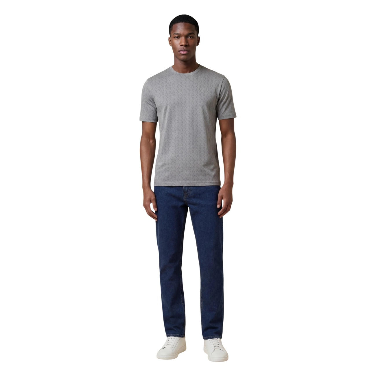 Armani Exchange T-Shirt Herren Grau