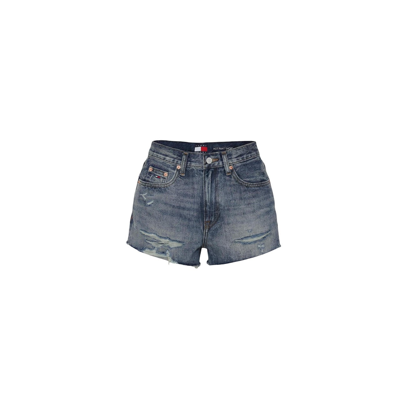 Tommy Hilfiger Jeans Shorts Damen Blau