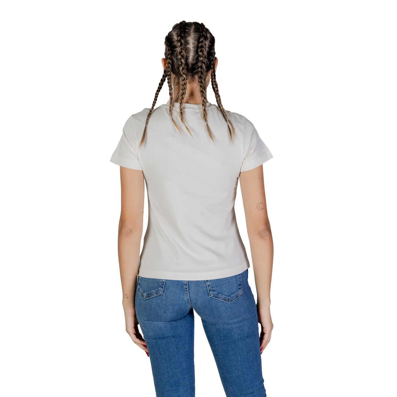 Guess Active T-shirt Dames Wit #2361357