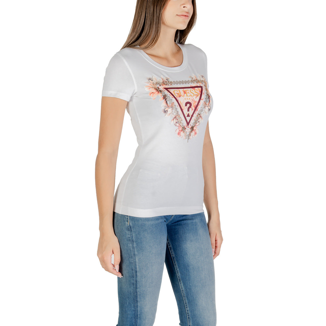 Guess T-shirt Dames Wit #2426845