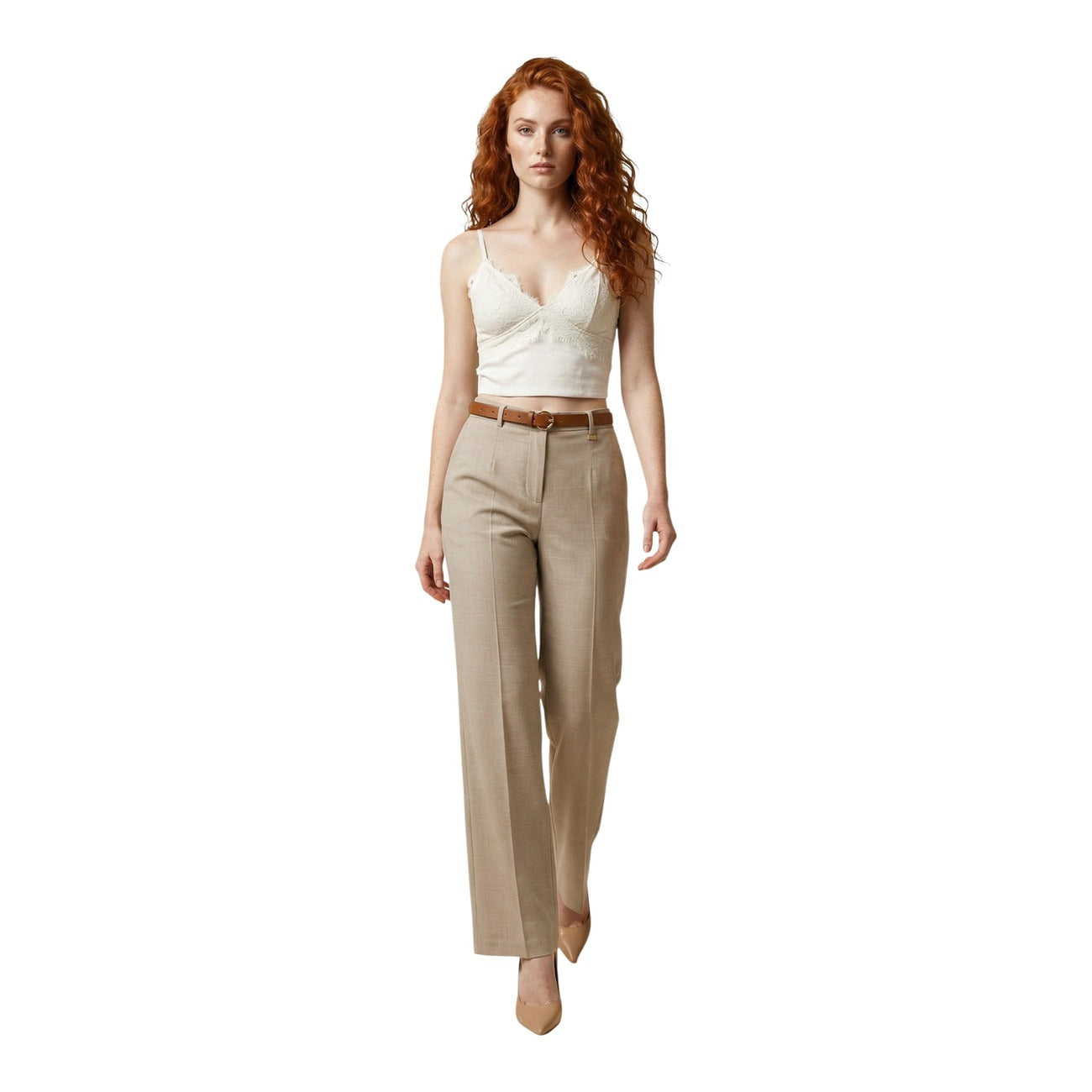 Artigli Top Damen Beige #2465592