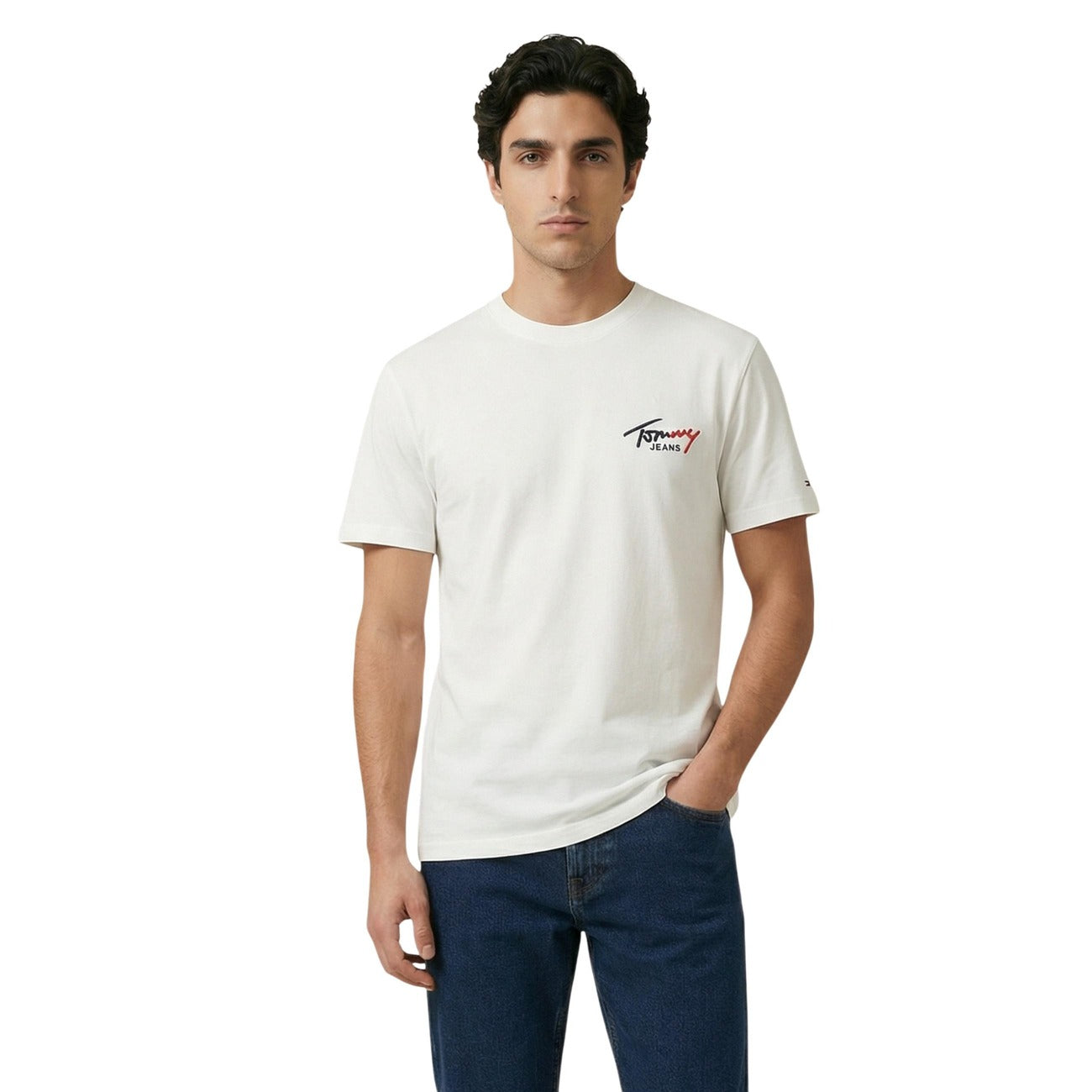 Tommy Hilfiger Jeans T-Shirt Herren Türkis #2458755