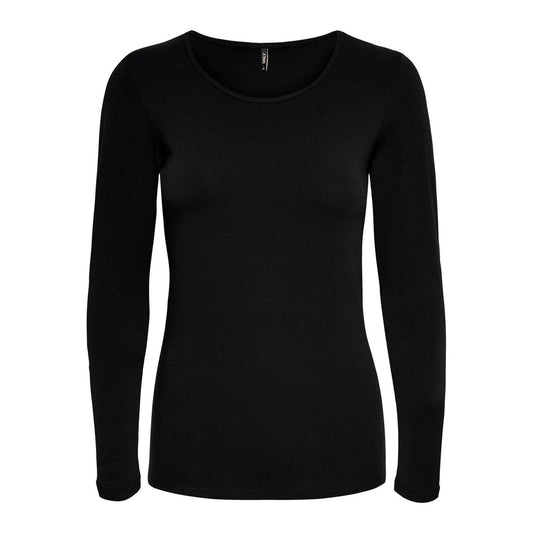 Only T-shirt Dames Zwart #170557