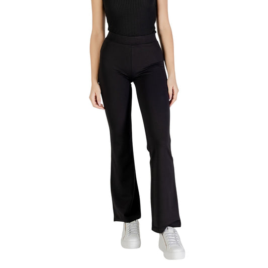 Jacqueline De Yong Broek Dames Zwart #2464290