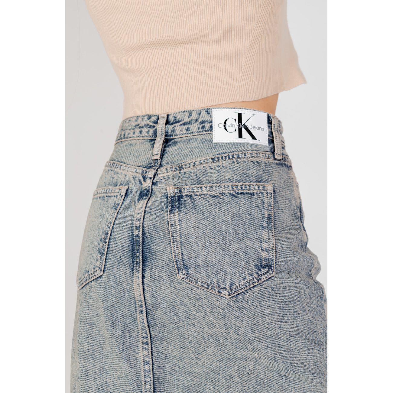 Calvin Klein Jeans Rok Dames Blauw #2197348